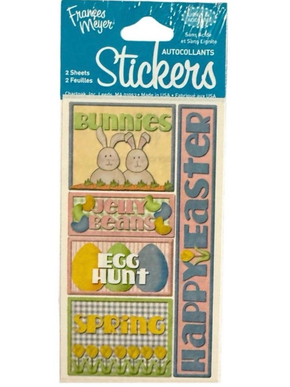 $2 Pastel Easter Stickers $2 WITH ANY $10 ORDER OR MORE